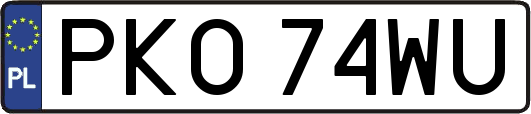 PKO74WU