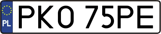 PKO75PE