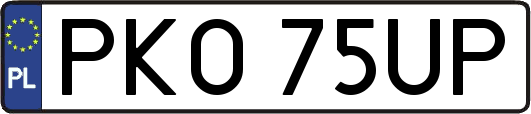 PKO75UP