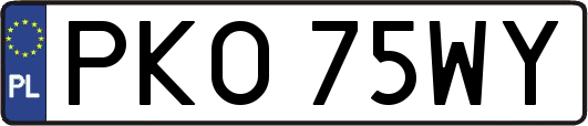 PKO75WY