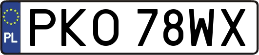 PKO78WX