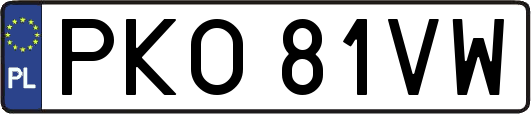 PKO81VW