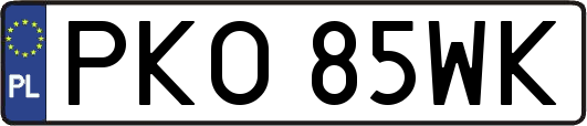 PKO85WK