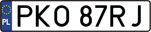 PKO87RJ