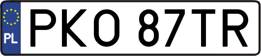 PKO87TR