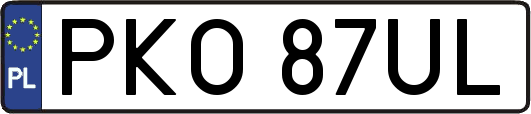 PKO87UL