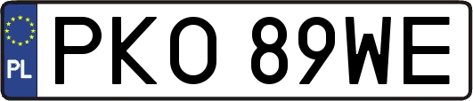 PKO89WE