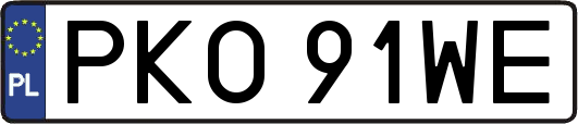 PKO91WE