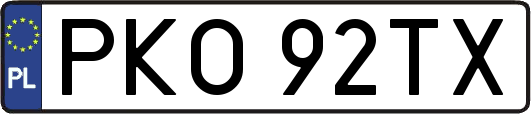 PKO92TX