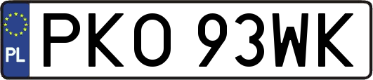 PKO93WK