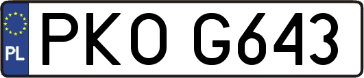 PKOG643