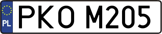 PKOM205