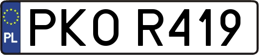 PKOR419