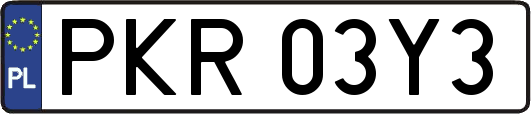 PKR03Y3