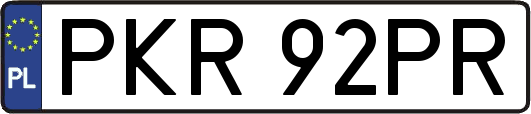 PKR92PR