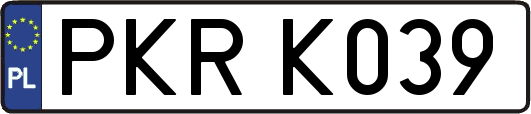 PKRK039