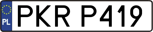 PKRP419