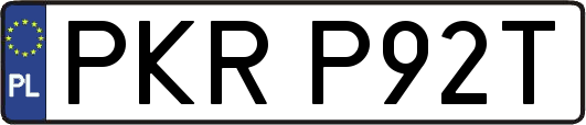 PKRP92T