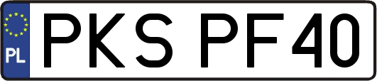 PKSPF40