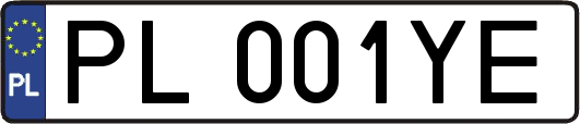 PL001YE