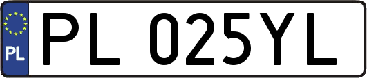 PL025YL