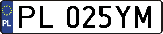 PL025YM