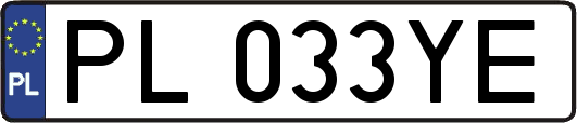 PL033YE