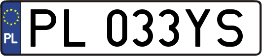 PL033YS