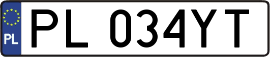 PL034YT