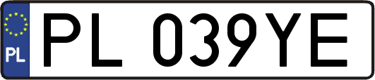 PL039YE