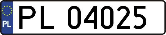 PL04025