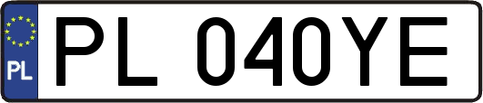 PL040YE