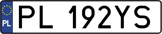 PL192YS