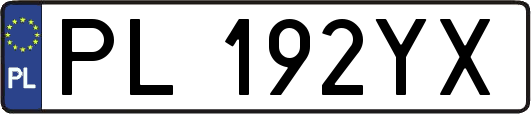 PL192YX