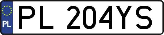 PL204YS