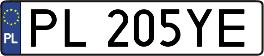 PL205YE