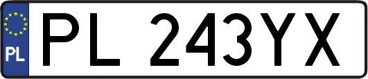 PL243YX