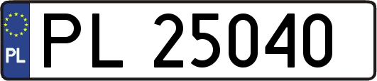 PL25040