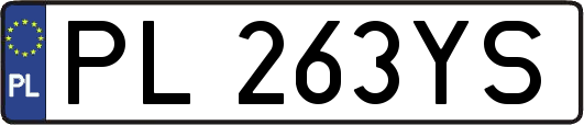 PL263YS