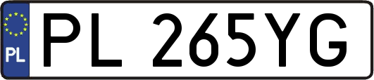 PL265YG