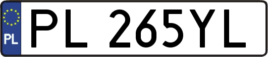 PL265YL