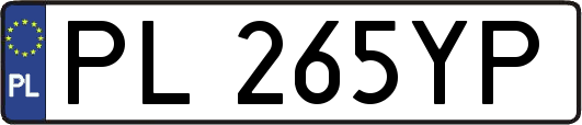 PL265YP