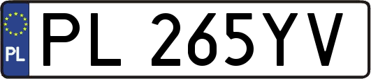 PL265YV