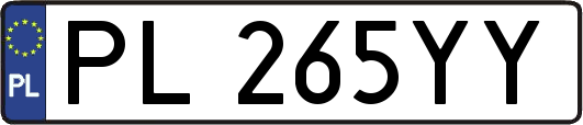 PL265YY