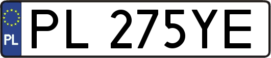 PL275YE