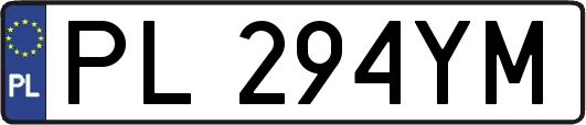 PL294YM