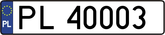 PL40003