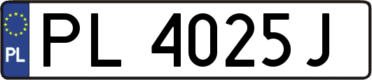 PL4025J