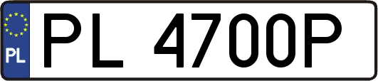 PL4700P