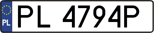 PL4794P